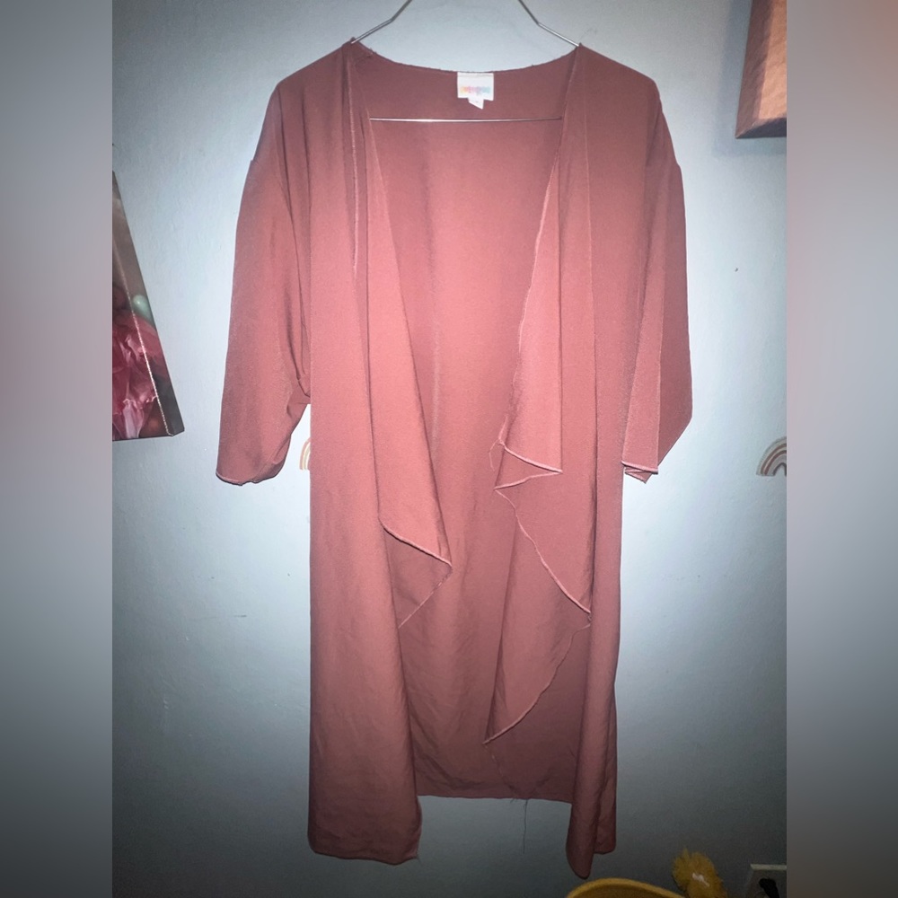 LulaRoe Dusty Rose Cardigan